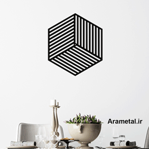 دیوارکوب هندسی شش ضلعی 2007