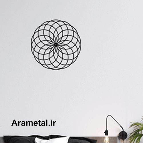 تابلو هندسی فلزی گرد کد 2003