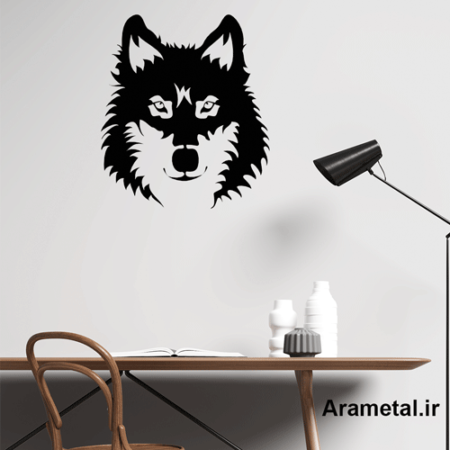 دیوار کوب فلزی گرگ کد 2183