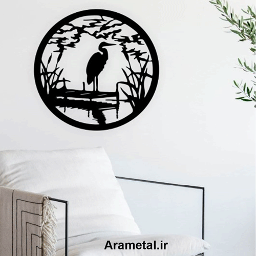 دیوار کوب فلزی فلامینگو کد 2202