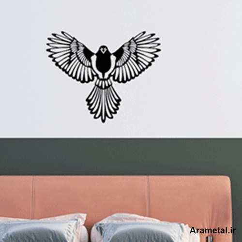 دیوار کوب فلزی عقاب کد 2204