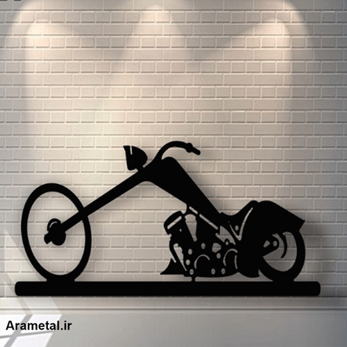 دیوار کوب فلزی موتور کد 2207