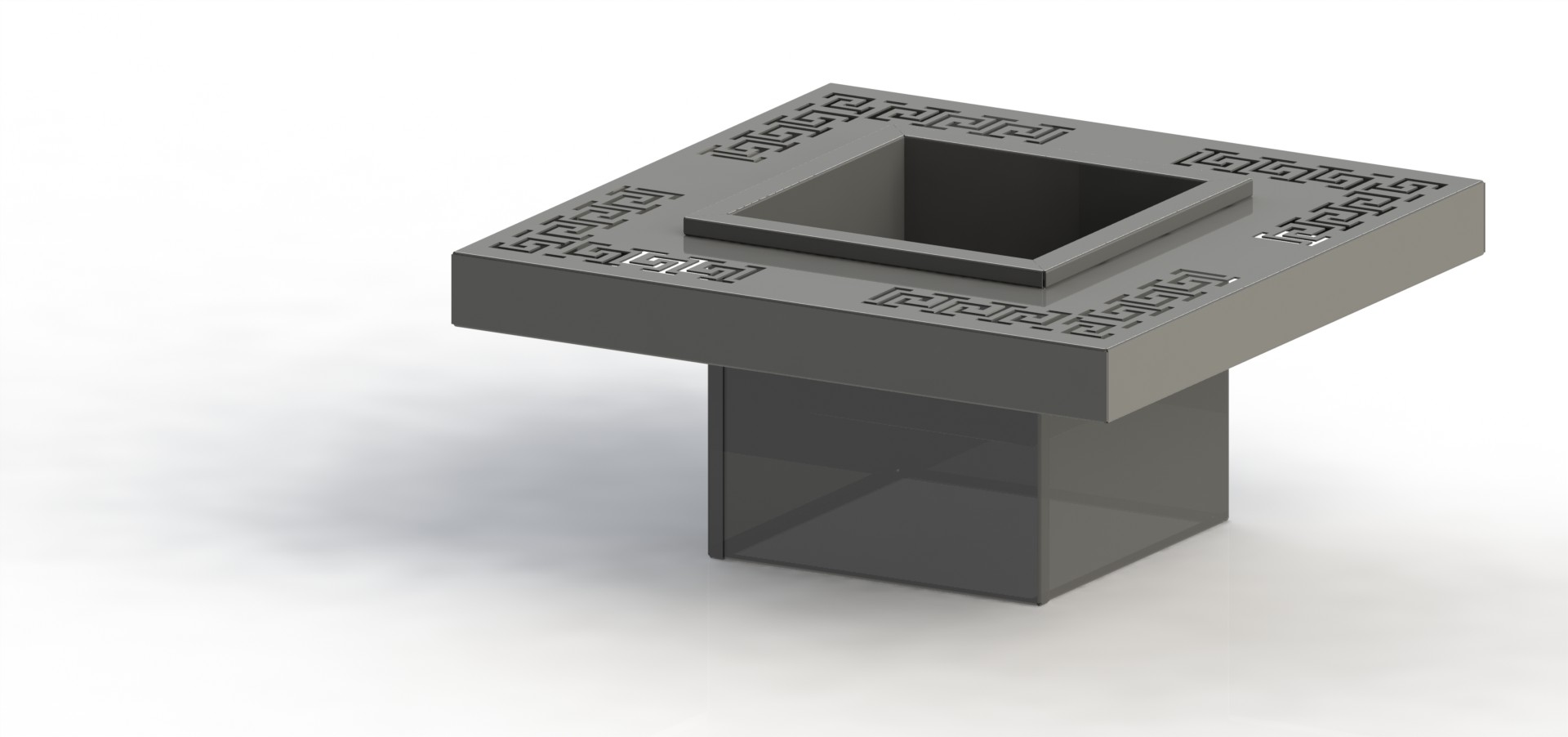 آتشدان چهار گوش کد 6000