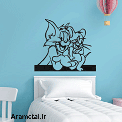 دیوار کوب فلزی تام و جری کد 2041