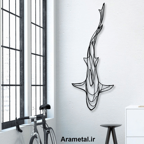 دیوار کوب فلزی کوسه کد 2068