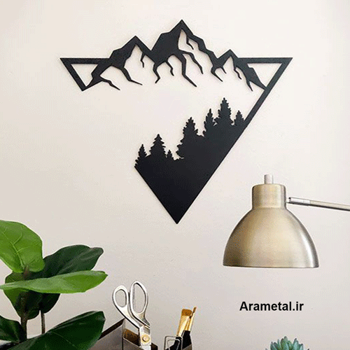 دیوارکوب فلزی کوه مثلث کد 2091