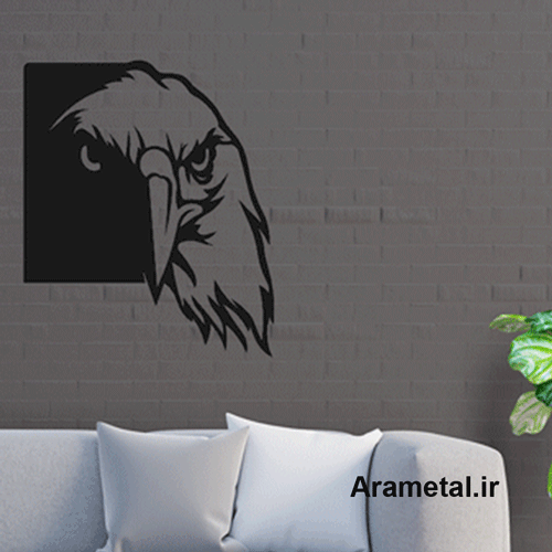 دیوار کوب فلزی عقاب کد 2109